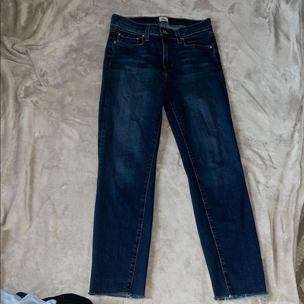 Edwin Dark Blue Ankle Jeans